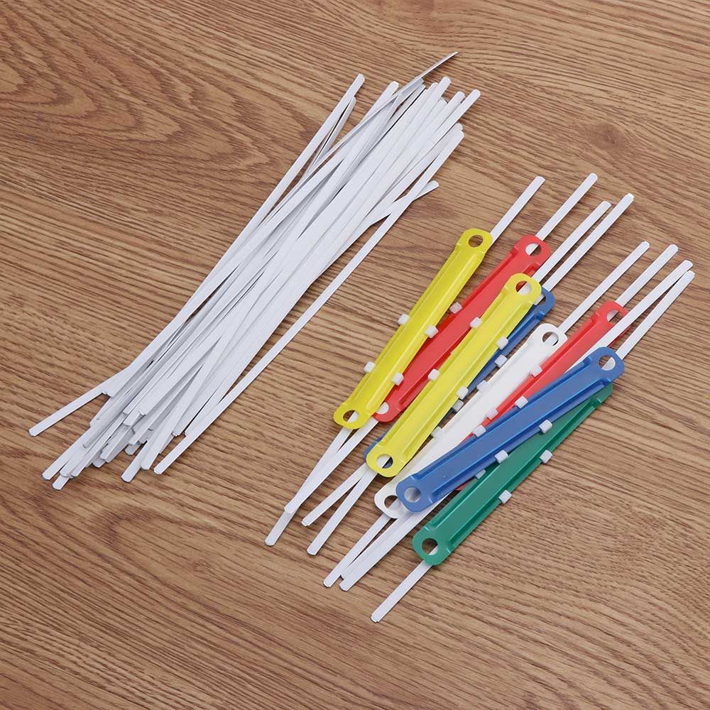 Binder Clip Assorted - 50 Cái/bộ Tập Tin Giấy Chốt