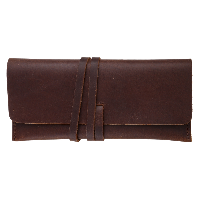 Pen Pouch Roll - Ví Da Bò Handmade Da Bút