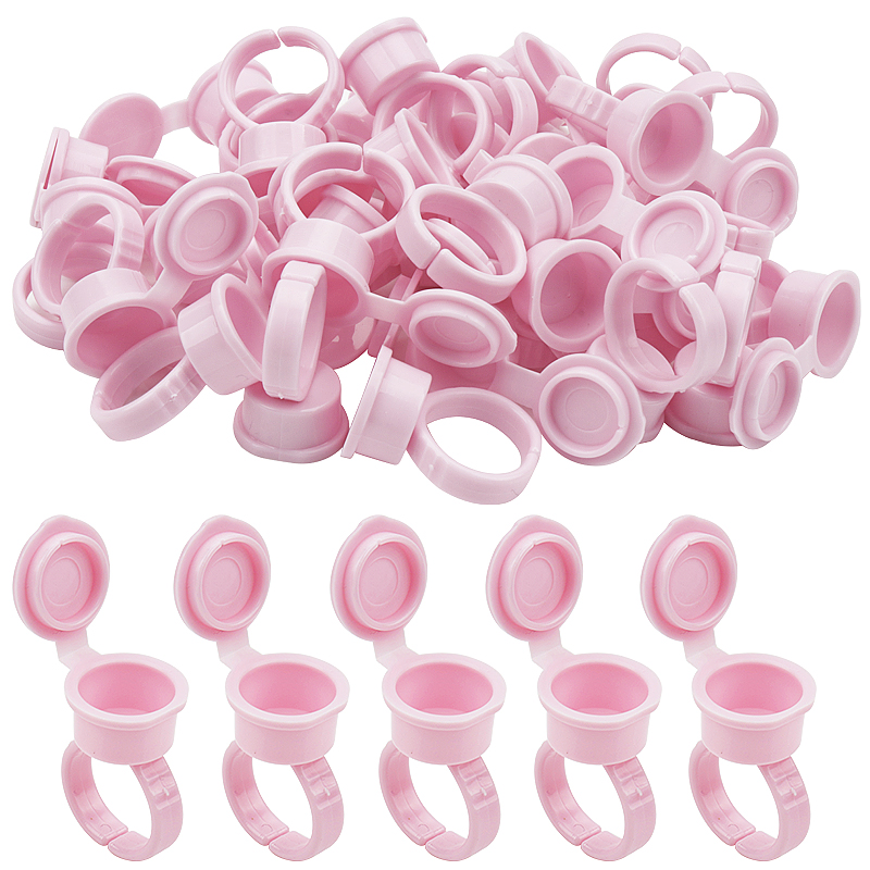 Calligraphy Ink Bottle - 50 Pcs Eyelash Extension Glue Holder