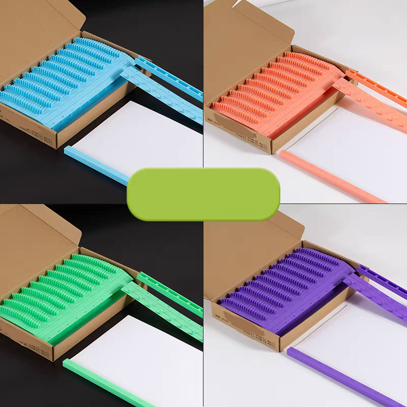 50pcs 10 Holes PVC Binding Str - đánh giá và giá Binding Comb Plastic