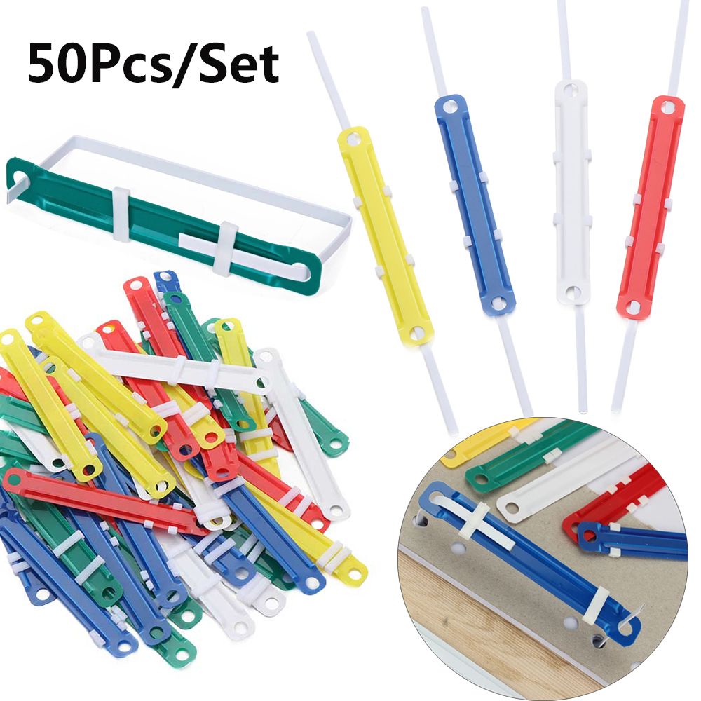 50 Cái/bộ Tập Tin Giấy Chốt Nh - đánh giá và giá Binder Clip Assorted