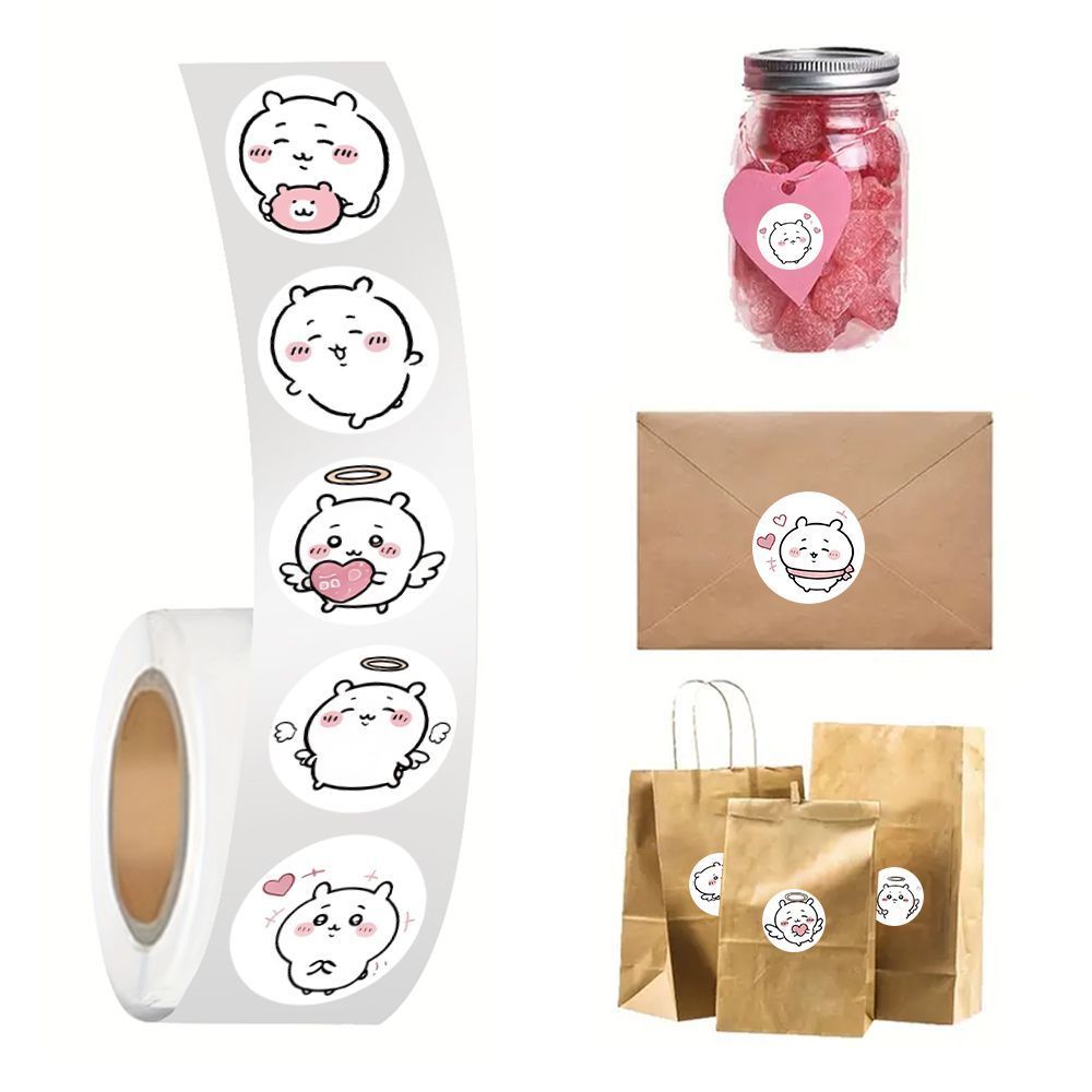 jiyi Stickers Roll 500 Pcs Kaw - đánh giá và giá Sticker Label Roll
