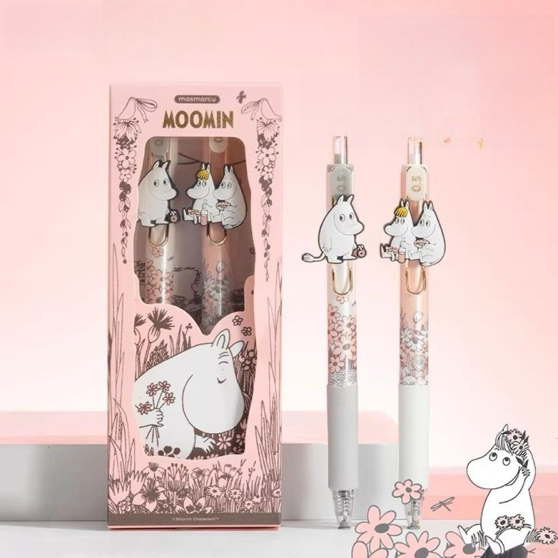 Moomin Cute Retractable Gel Pe - đánh giá và giá Stationery Supplier