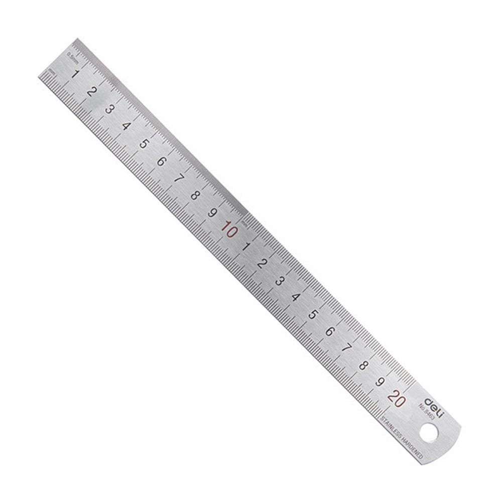 Deli 20cm Stainless Steel Meta - đánh giá và giá Stationery Office And School Supply Stores