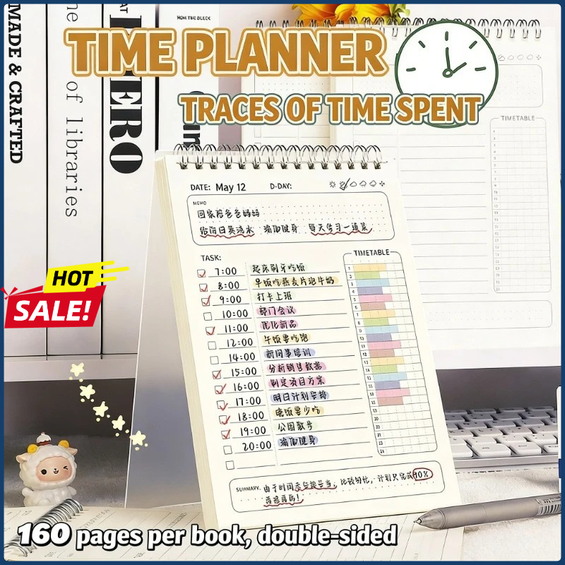 2PCS Planner Agenda Spiral A5  - đánh giá và giá Office Stationery Supply List