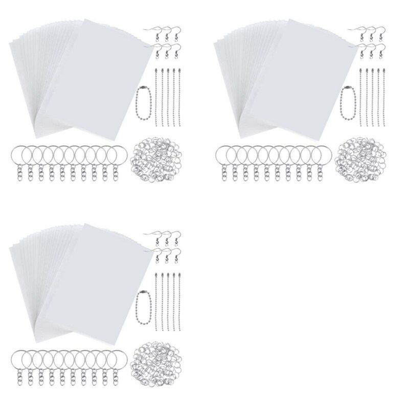 3 Set Shrinky Art Paper Heat S - đánh giá và giá Paper Punch 3 Hole