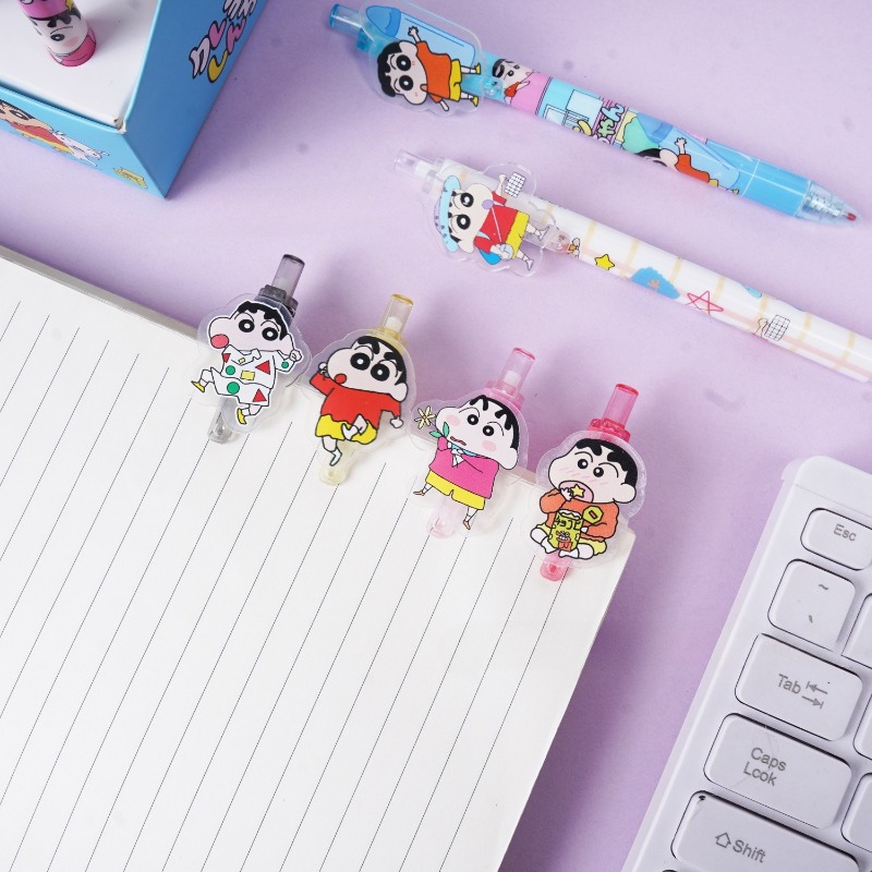 48pcs/box Crayon Shinchan Poin - đánh giá và giá Stationery Supplier