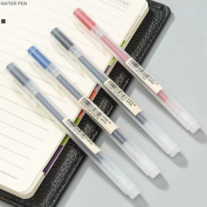 3-6Pcs/Set 0.38mm Kawaii MUJIs - đánh giá và giá Muji Stationery Gel Pen