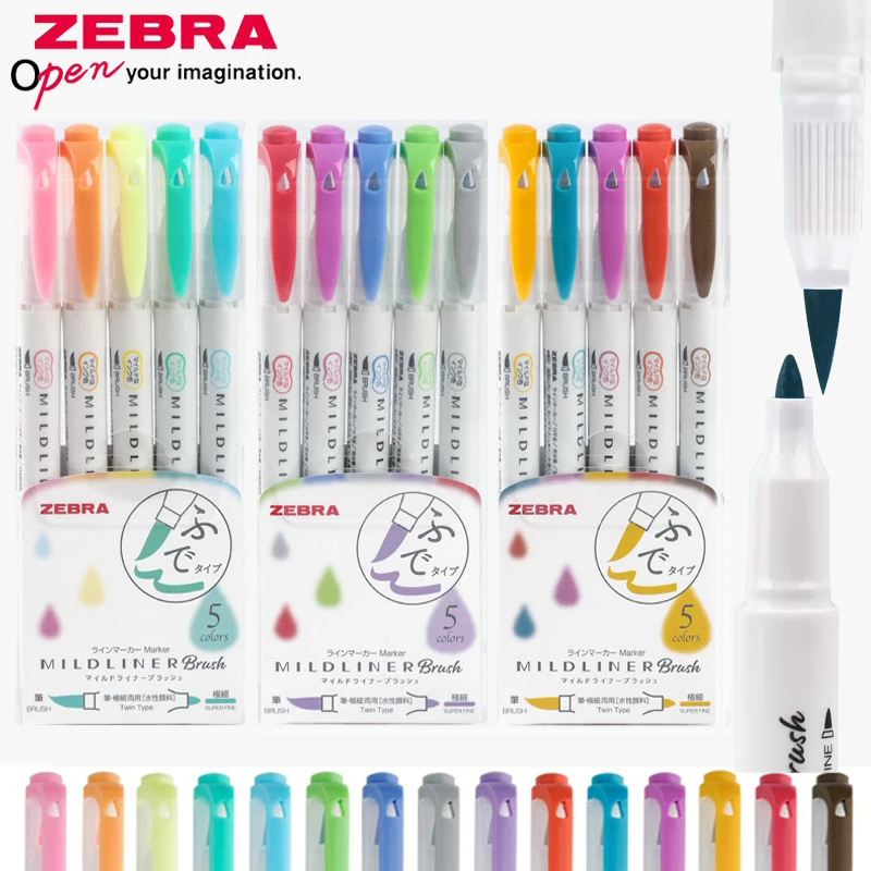 Zebra Highlighter WFT8 Mildlin - đánh giá và giá Zebra Pen Mildliner