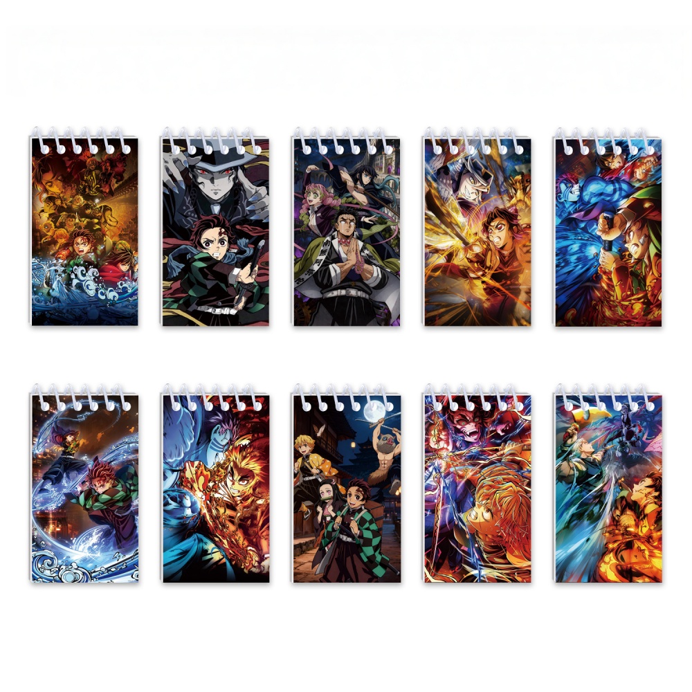 10PCS Demon Slayer Notepads. S - đánh giá và giá Supply Of Office Stationery