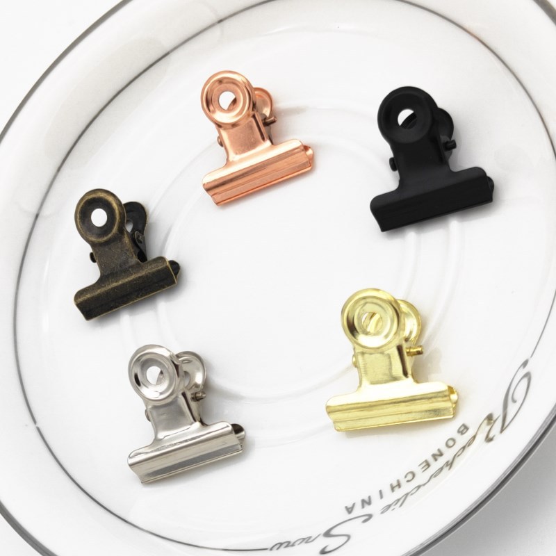 20PCS/Set 21mm*23mm Round Meta - đánh giá và giá Binder Clip Assorted
