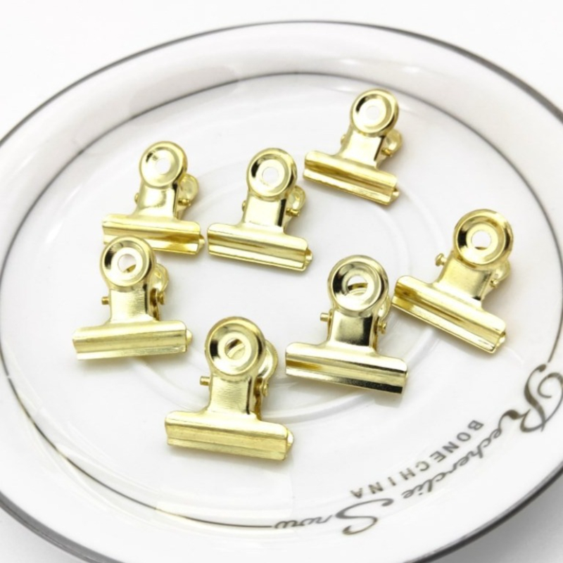 20PCS/Set 21mm*23mm Round Meta - đánh giá và giá Binder Clip Assorted