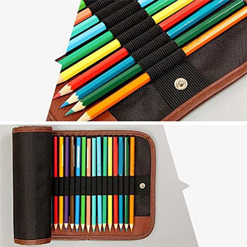 BHBL 24 Slot Pencil Roll Up Ca - đánh giá và giá Pen Pouch Roll