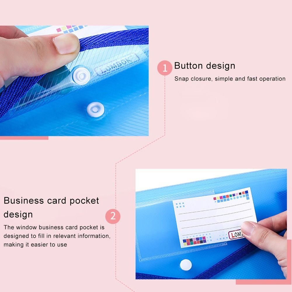 1-10PCS Waterproof A4 A5 Snap  - đánh giá và giá Stationery Supplier