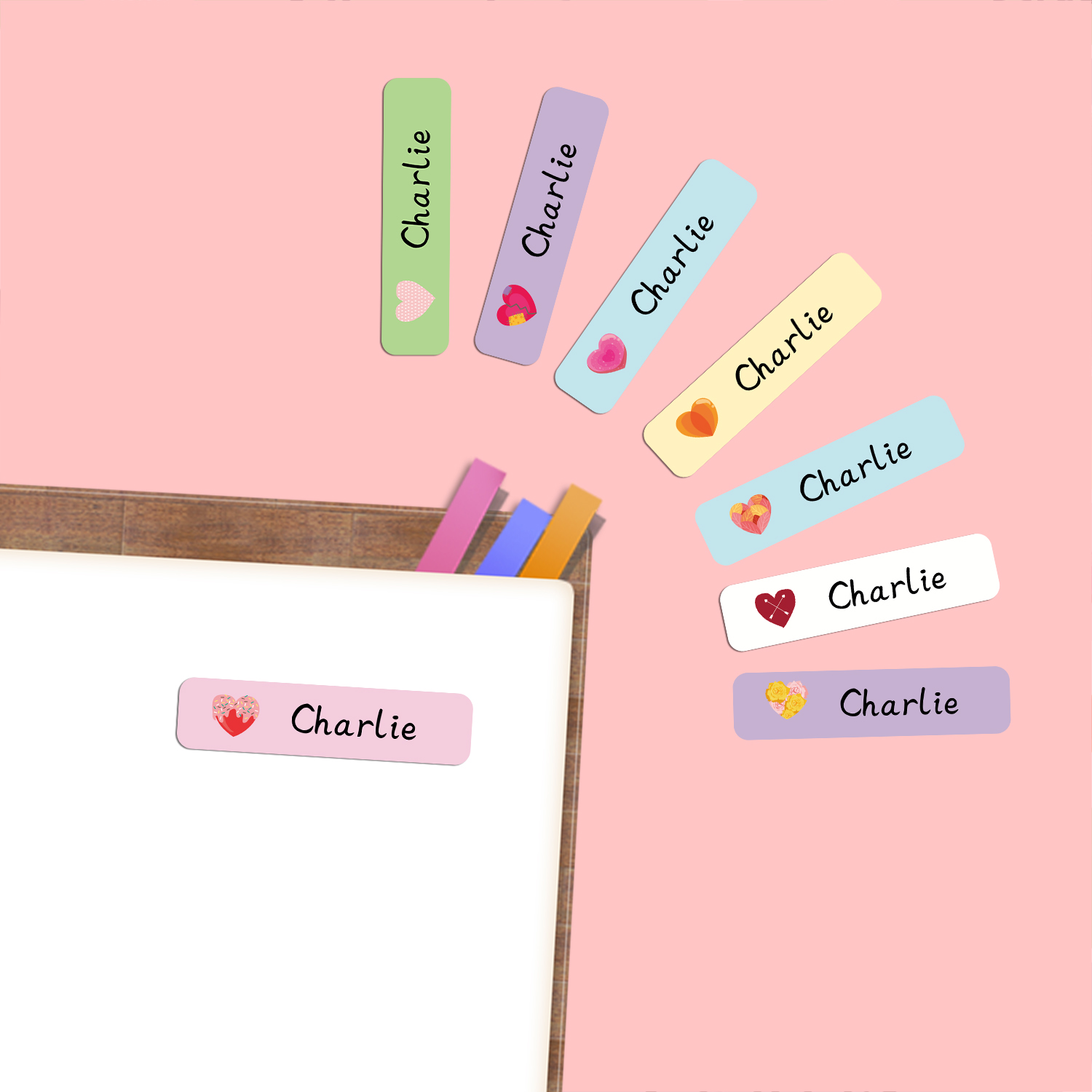 Personalized Heart Shape Name  - đánh giá và giá Stationery Supplier