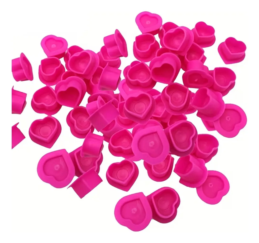 200pcs Tattoo Ink Cup Heart-Sh - đánh giá và giá Calligraphy Ink Bottle