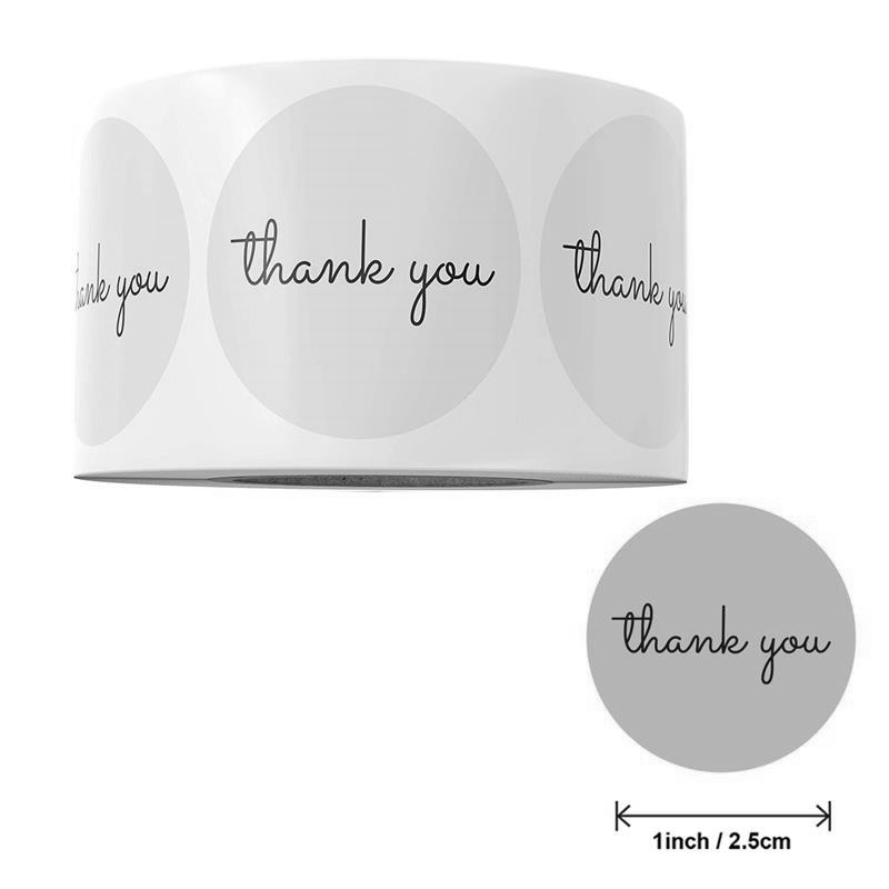500 Thank You Stickers Roll 25 - đánh giá và giá Sticker Label Roll