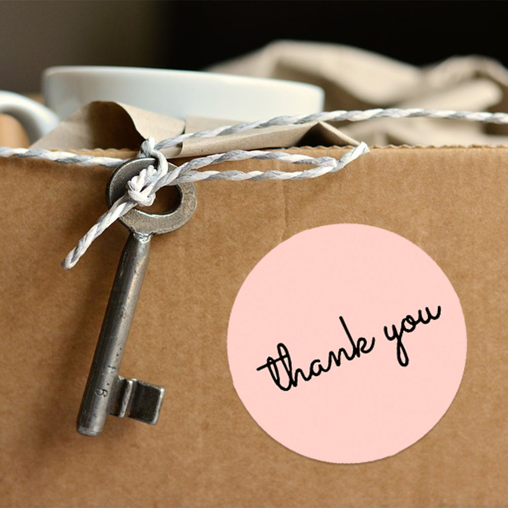 500 Thank You Stickers Roll 25 - đánh giá và giá Sticker Label Roll
