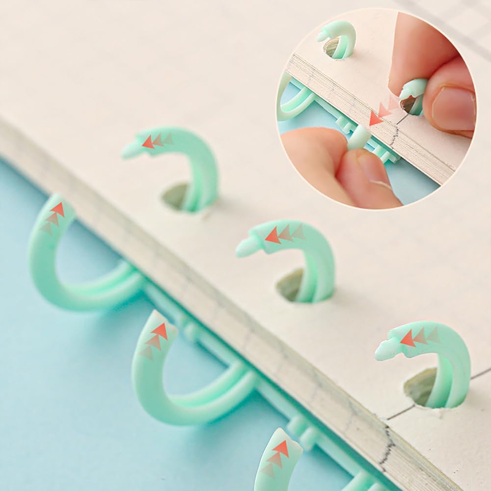 5/10Pcs Loose Leaf Binder Ring - đánh giá và giá Binding Comb Plastic