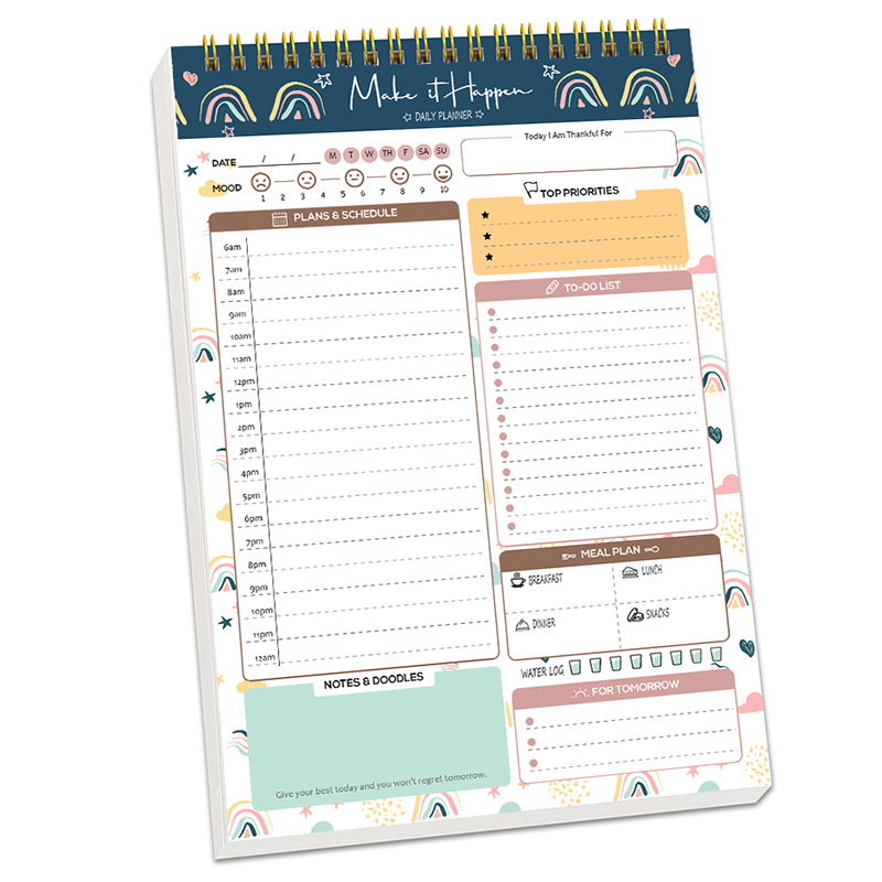Planner Agenda Spiral A5 Noteb - đánh giá và giá Office Stationery Supply List