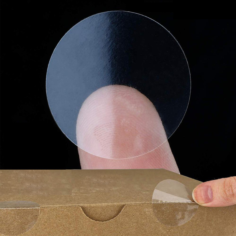 Transparent Circular Sticker S - đánh giá và giá Sticker Label Roll