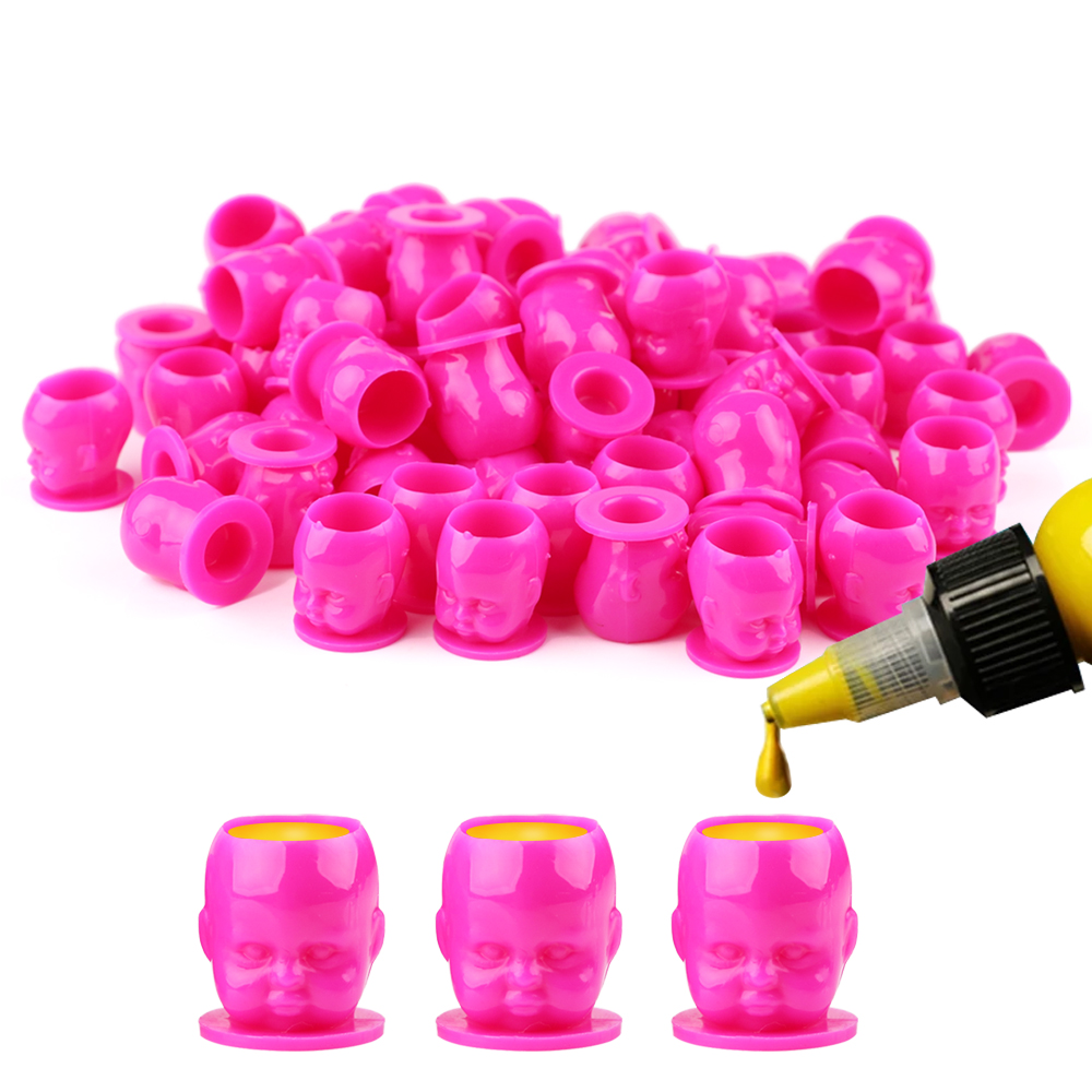 50pcs Plastic Disposable Tatto - đánh giá và giá Calligraphy Ink Bottle