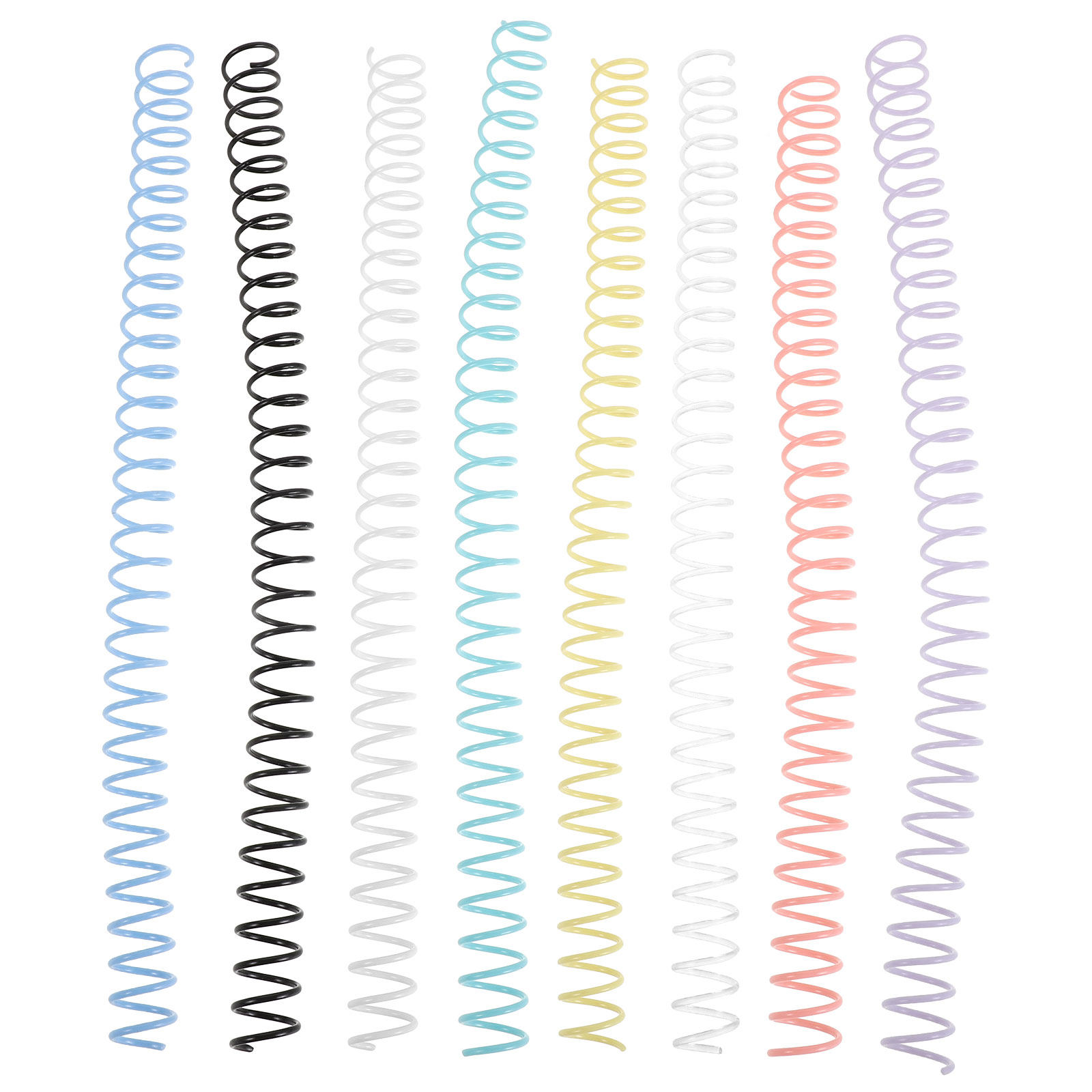8Pcs Plastic Spiral Binding Co - đánh giá và giá Binding Comb Plastic
