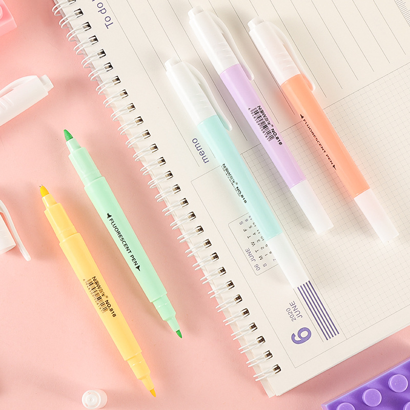 6Pcs/Set Double Head Fluoresce - đánh giá và giá Stabilo Marker Boss