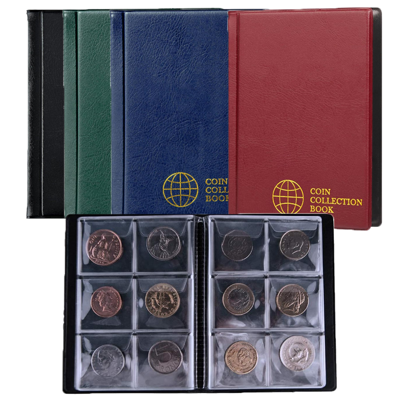 60Pocket Coin Collection Album - đánh giá và giá Binding Comb Plastic