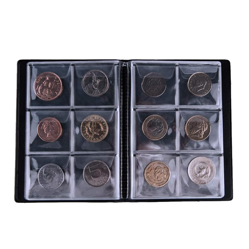 60Pocket Coin Collection Album - đánh giá và giá Binding Comb Plastic