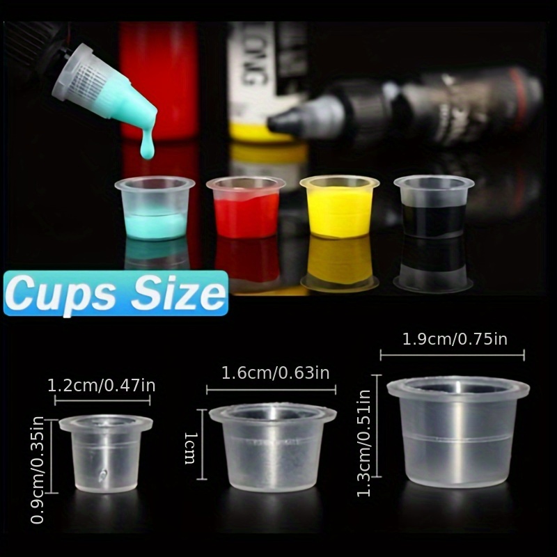 100/1000pcs Tattoo Large Mediu - đánh giá và giá Calligraphy Ink Bottle