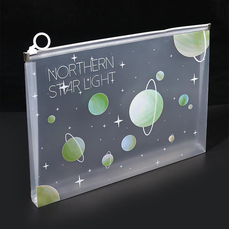 4/12pcs A4 Space Zipper Folder - đánh giá và giá Supply Of Office Stationery