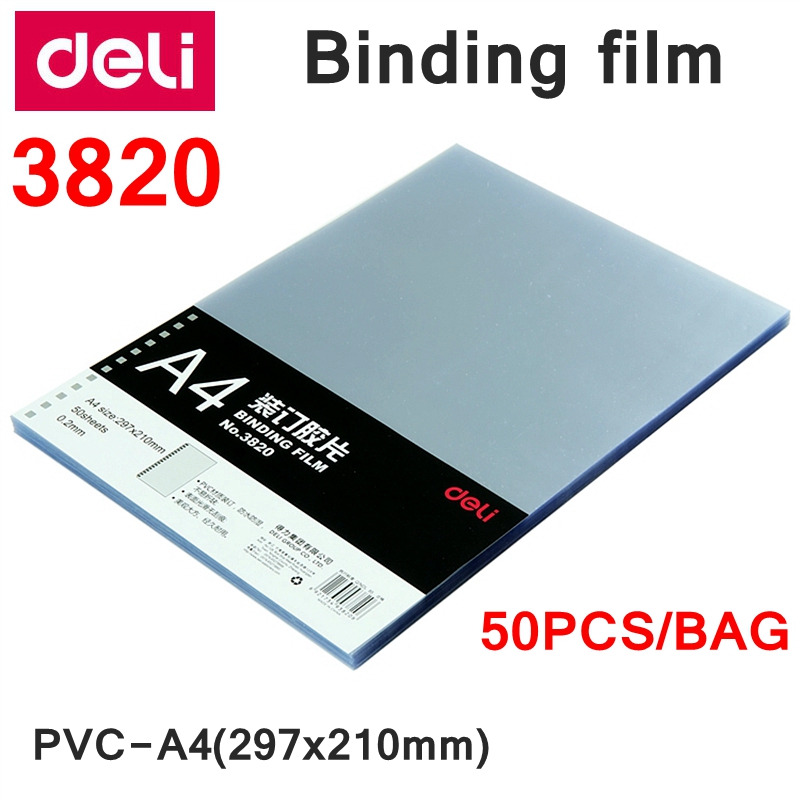 50PCS Deli 3820 A4 PVC Comb Bi - đánh giá và giá Binding Comb Plastic