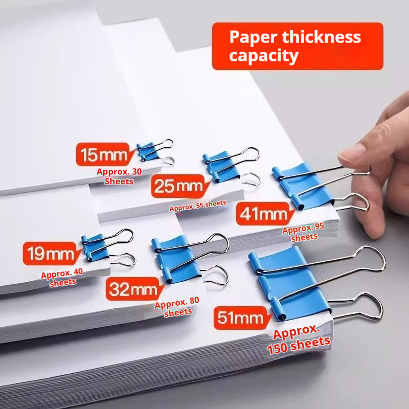 Colored Binder Clips Mixed Col - đánh giá và giá Binder Clip Assorted